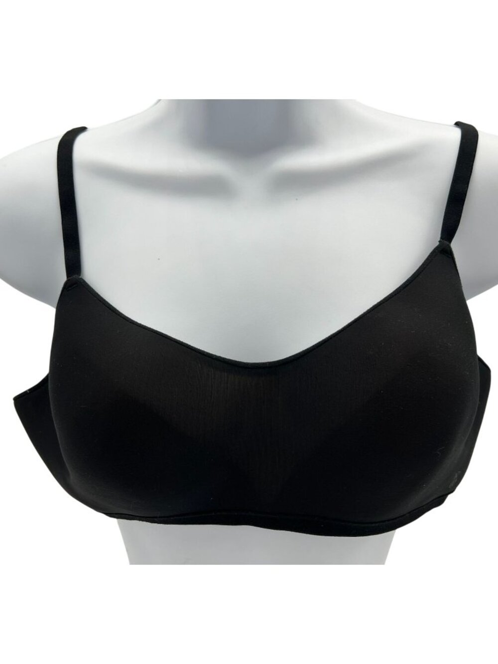 Victorias Secret Women Lightly Lined T-Shirt Bra Medium Black Wireless Underwear